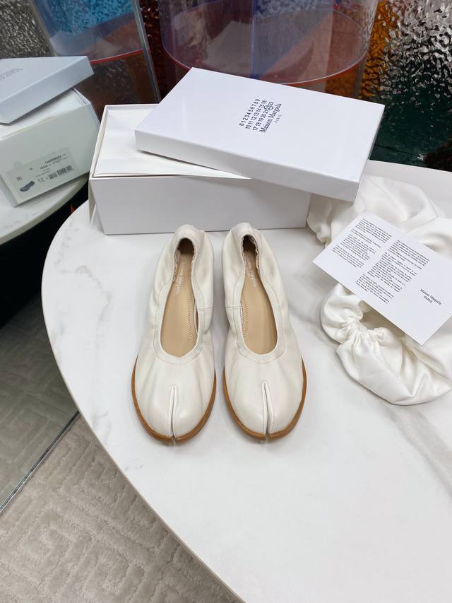 Factory Maisonmargiel* Margiela Split-Toe Sheepskin High-Heeled Shoes Are About