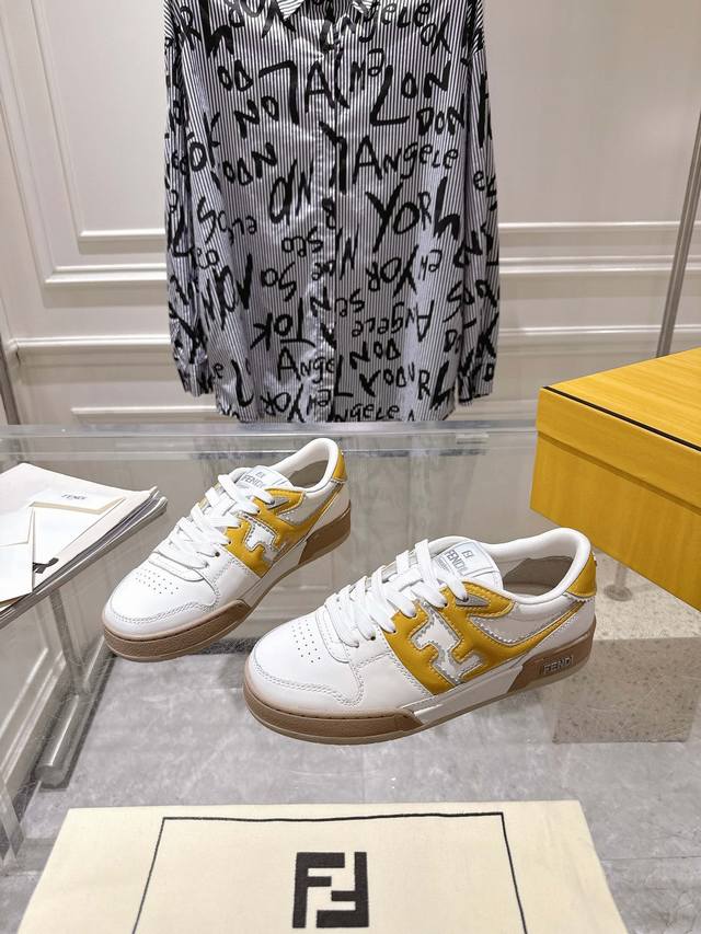 Factory Top Version Fendi Match 30025 New Sports Sneakers Created By Kim Jones.
