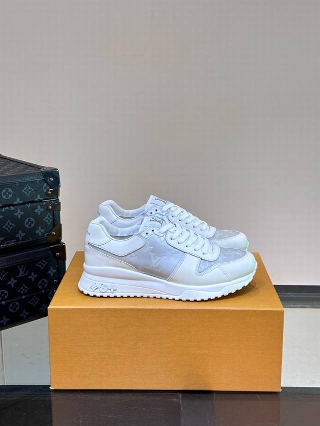 l.V Run Away Sneakers This Model Of Run Away Sneakers Is Made Of Top Layer Co