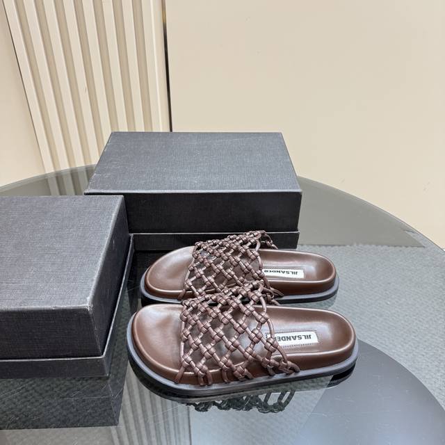 Factory Price Jilsander 25Wf Spring And Summer Fishing Net Woven Hollow Slippers