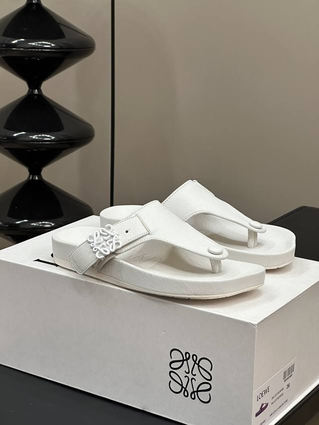 Female Male P Loewe Ss24 New Arrival L Home 24 Spring And Summer Platform Slippe