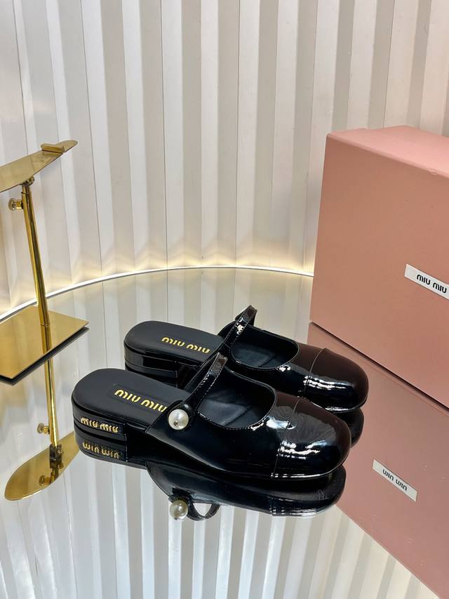 Exclusive New Product Miumiu Ss25 New Arrival Miu 2025 Spring And Summer Mary Ja
