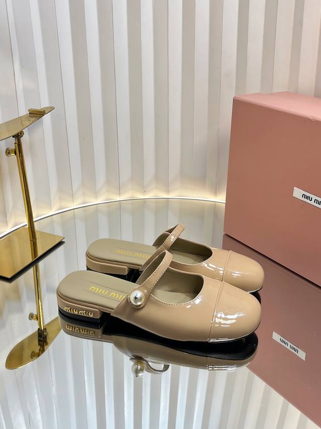 Exclusive New Product Miumiu Ss25 New Arrival Miu 2025 Spring And Summer Mary Ja