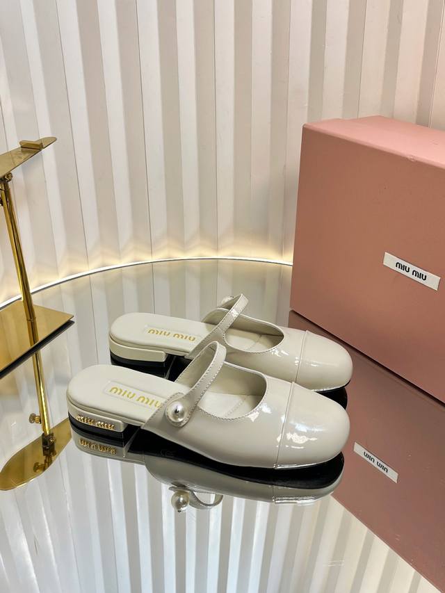 Exclusive New Product Miumiu Ss25 New Arrival Miu 2025 Spring And Summer Mary Ja