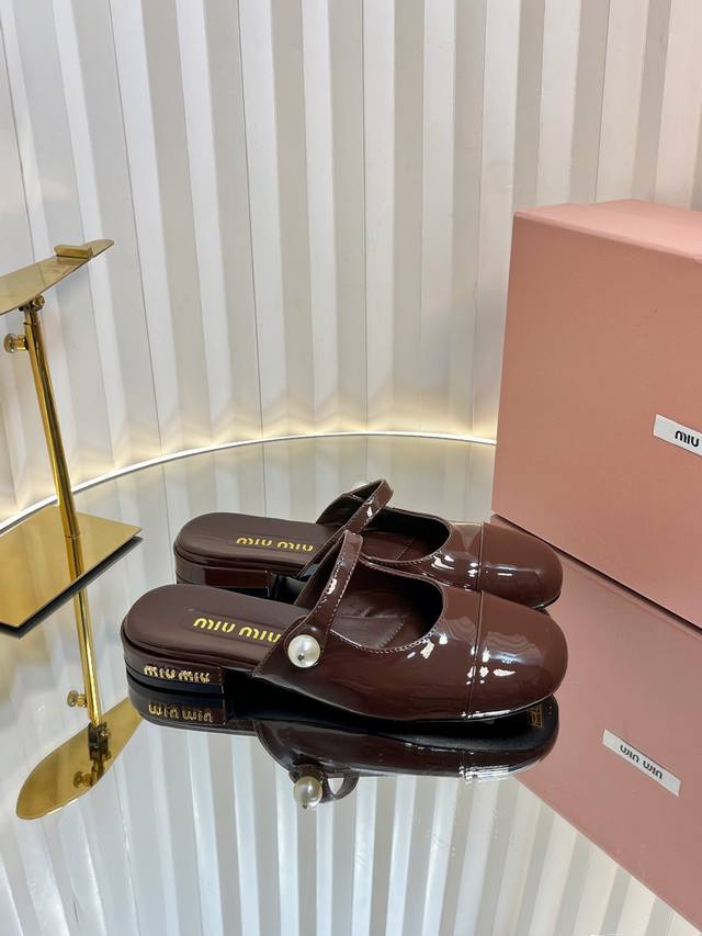 Exclusive New Product Miumiu Ss25 New Arrival Miu 2025 Spring And Summer Mary Ja