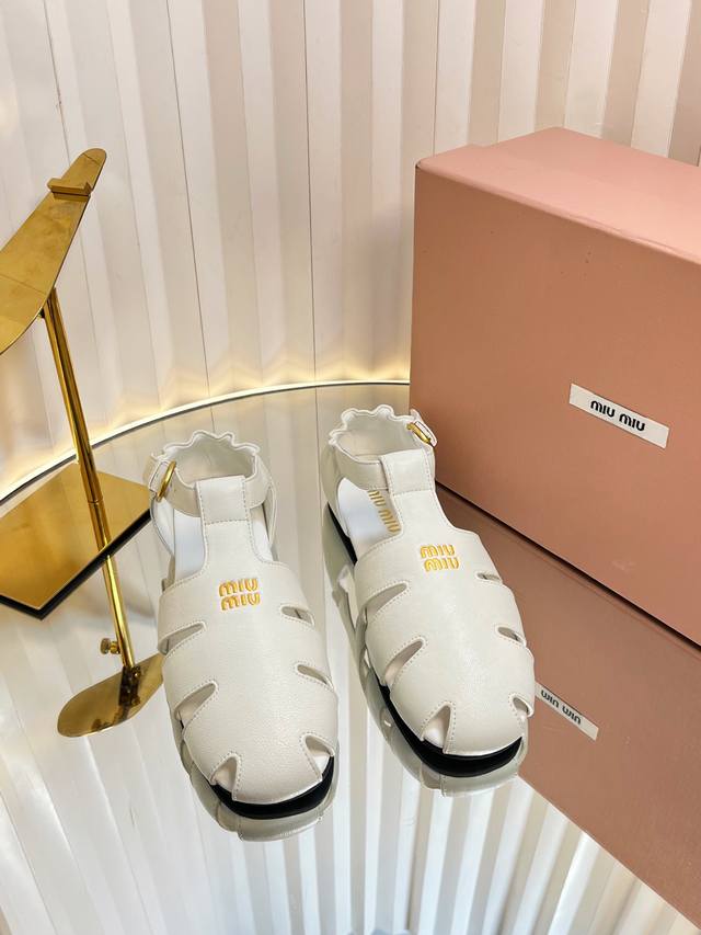 miumiu Miu Miu 25Ss Early Spring New Catwalk New Roman Shoes Mary Jane Ballet