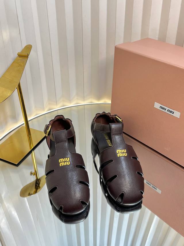 miumiu Miu Miu 25Ss Early Spring New Catwalk New Roman Shoes Mary Jane Ballet