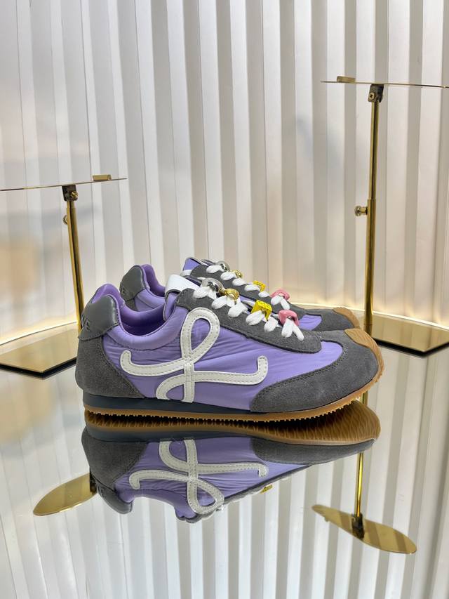 Buckleless Loewe Couple's Sports Shoes Dexter Shoes Forrest Gump Shoes 2025 Coun