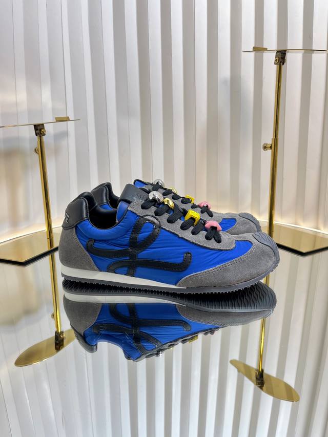 Buckleless Loewe Couple's Sports Shoes Dexter Shoes Forrest Gump Shoes 2025 Coun