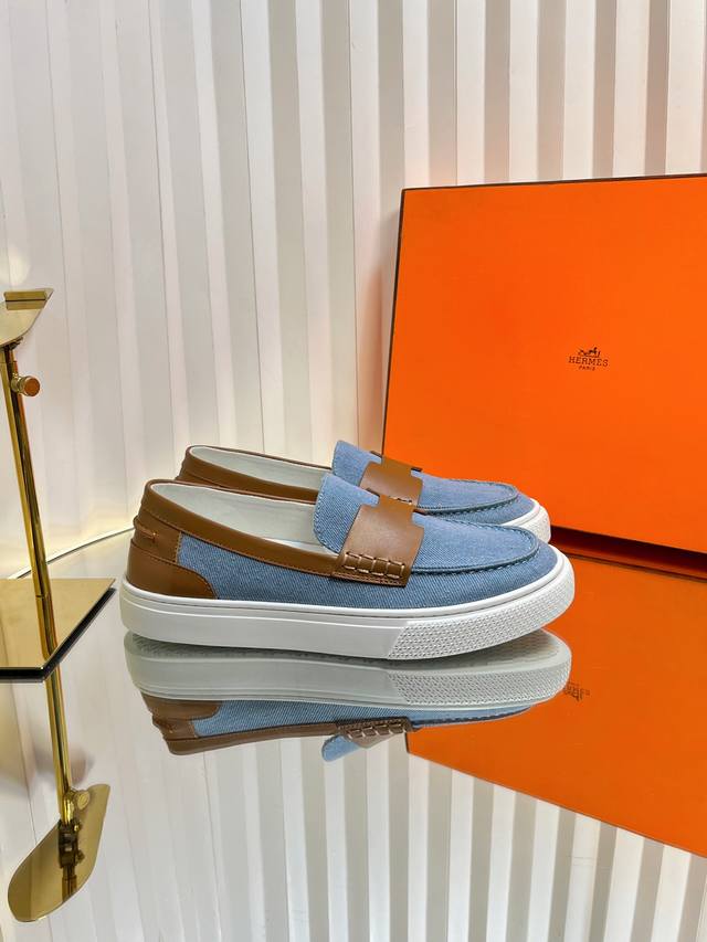 Factory Men's Size +10 Couple's Style Herm*S Kelly Buckle Casual Loafers Are Now