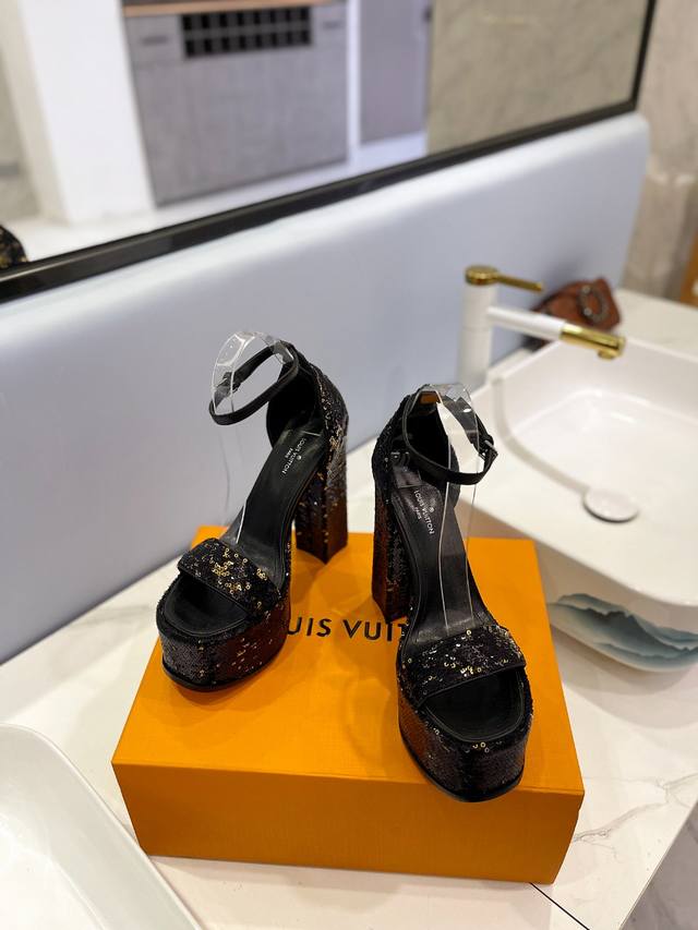 Factory Loui& Vuitto& Lv European And American Style Fashion Sandals++= The Late