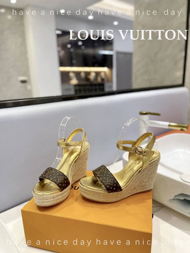 Factory Loui & Vuitto & Louis Vuitton French Purchasing New Donkey Brand Spring