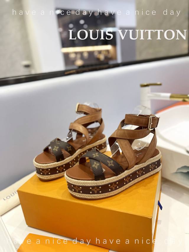 Factory Loui & Vuitto & Louis Vuitton French Purchasing New Donkey Brand Spring