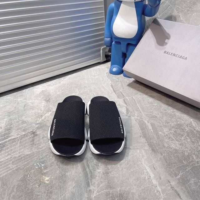 Factory Balenciag* Balencia Slippers Upgraded Version Launched Speed 2.0 Version
