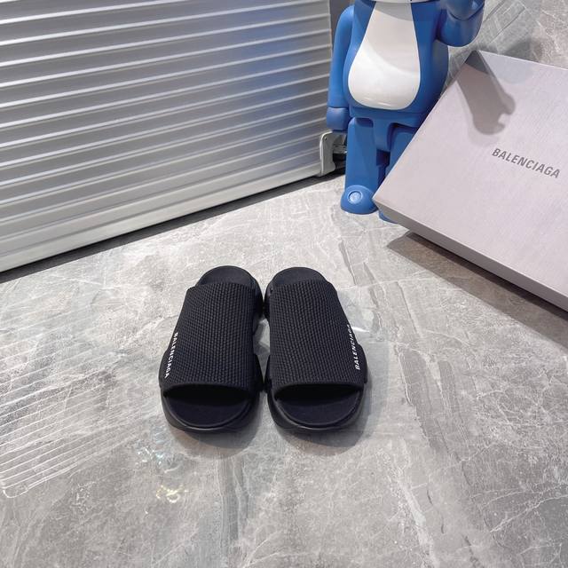 Factory Balenciag* Balencia Slippers Upgraded Version Launched Speed 2.0 Version