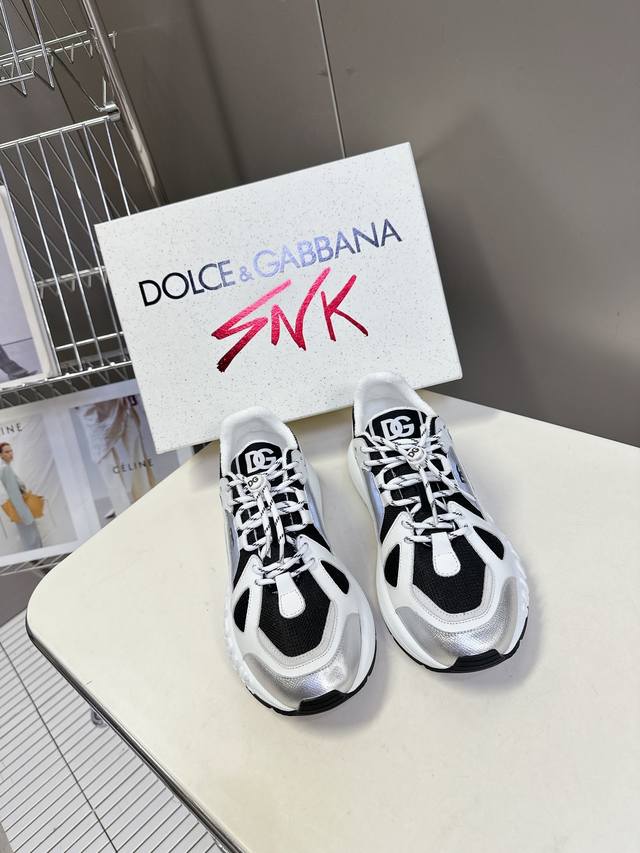 dolce&Gabbanalatest Thick-Soled Couple Casual Sports Shoes Original Purchase,