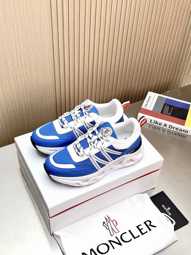 Top Version Moncle*Moncler Casual Sports Men's Shoes Purchasing Level Comfort An