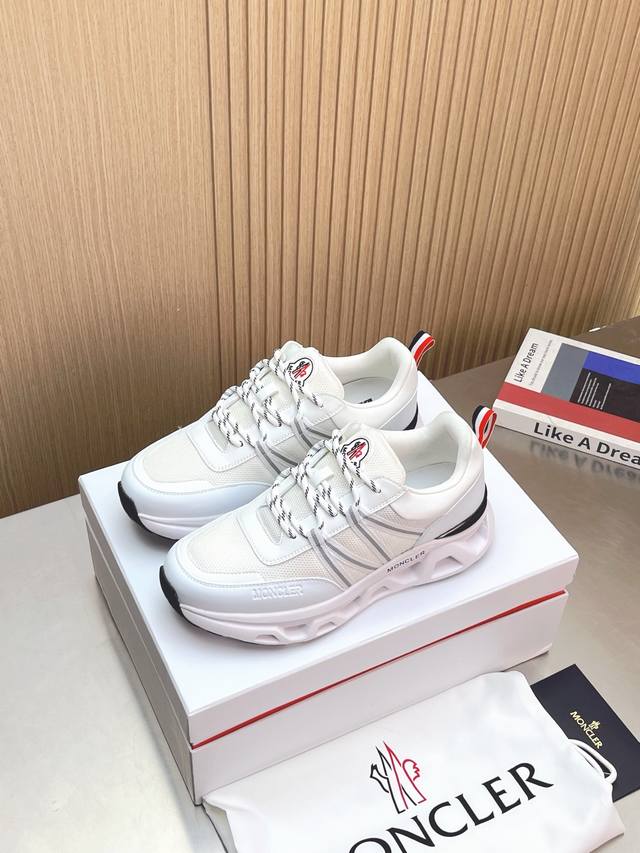 Top Version Moncle*Moncler Casual Sports Men's Shoes Purchasing Level Comfort An