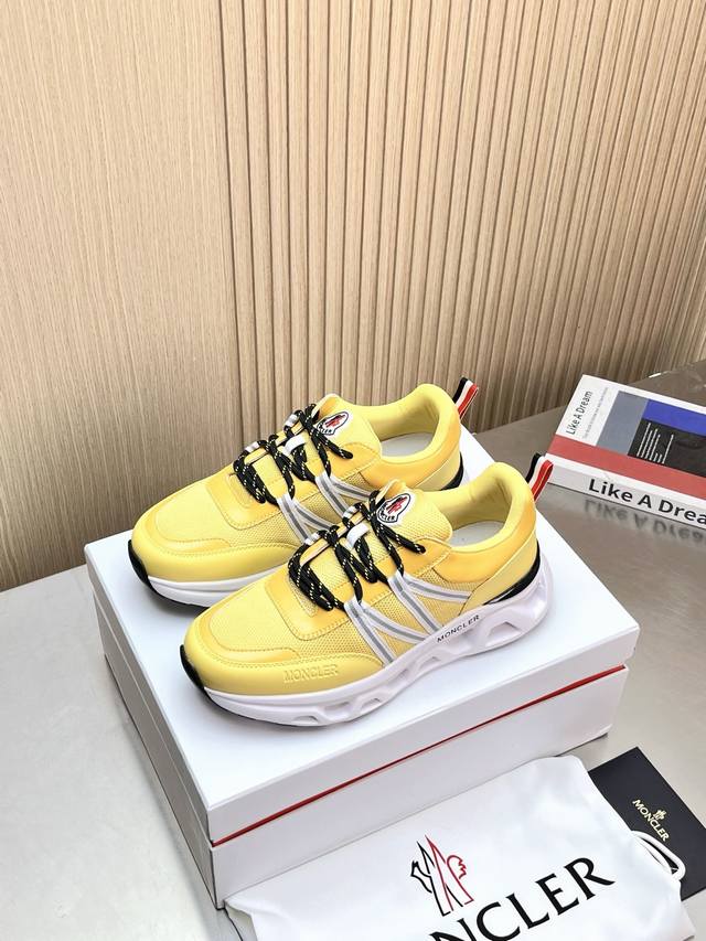 Top Version Moncle*Moncler Casual Sports Men's Shoes Purchasing Level Comfort An