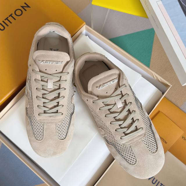 Top Version Men's Lv Louis Vuitton L's Latest Rally Series Mesh Casual Sports Sh