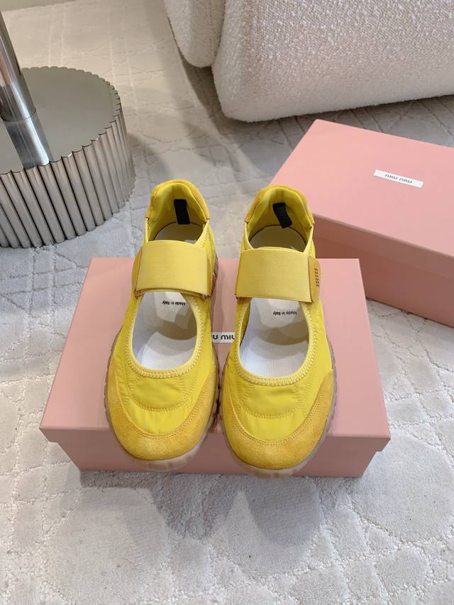 Factory Price P Miu New Mary Jane Casual Shoes Are So Beautiful To Wear. They Ca