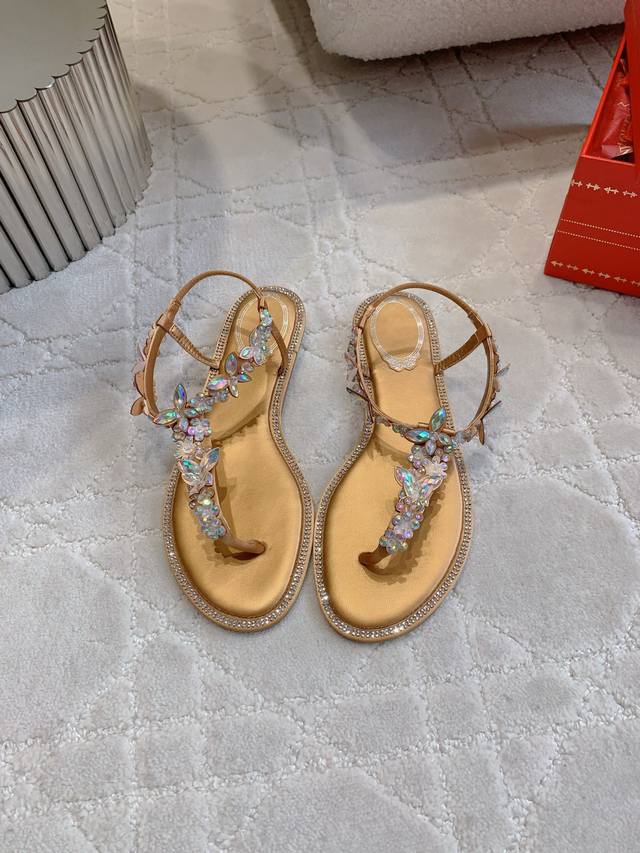 Snake-Shaped Toe Clip P390 Two-Strap Slippers Ren* Caovill* Heavy Industry Butte