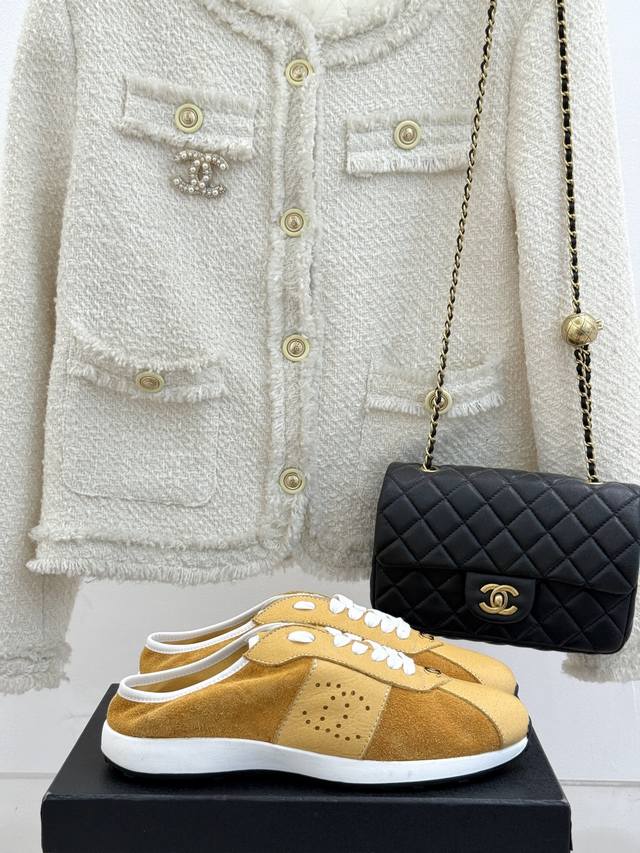 Factory Price Chane* Chanel 25C Early Spring New Product Stepping Shit Feeling D