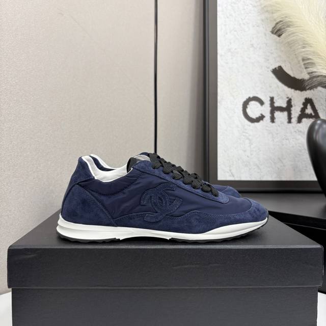 chane Chanel Thick-Soled Panda Sneakers Sneakers Chanel 2025Ss Popular Panda