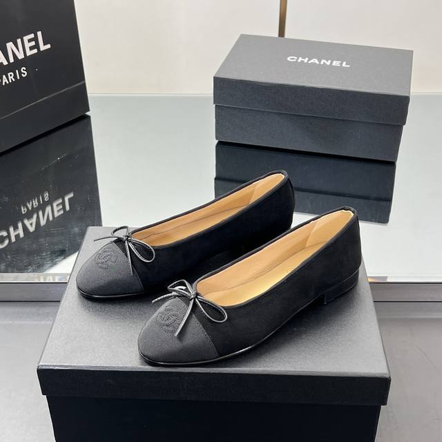 High Version Upgraded Version Of Chanel Classic Ballet Flat Shoes Color Matching