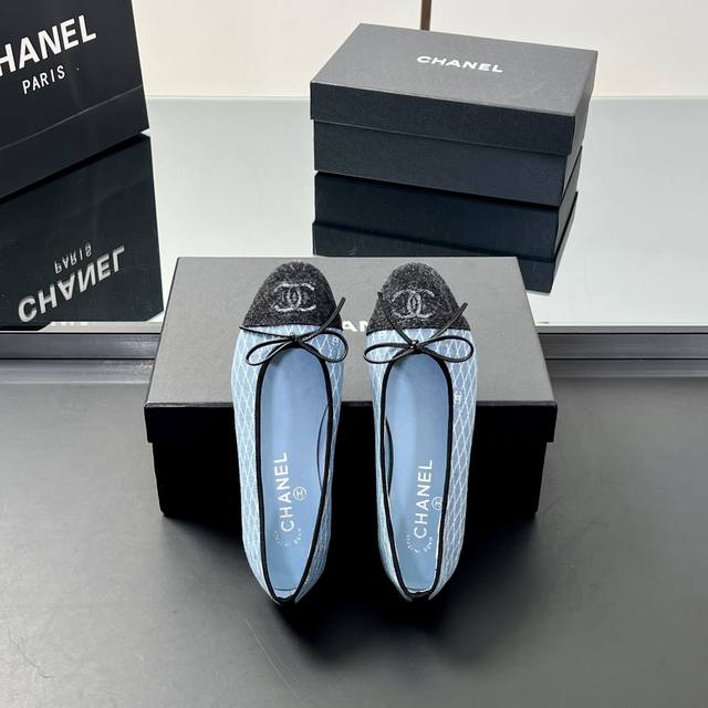 High Version Upgraded Version Of Chanel Classic Ballet Flat Shoes Sling-Back Was