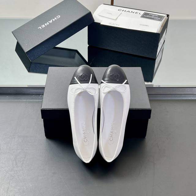 High Version Upgraded Version Of Chanel Classic Ballet Flat Shoes Color Matching