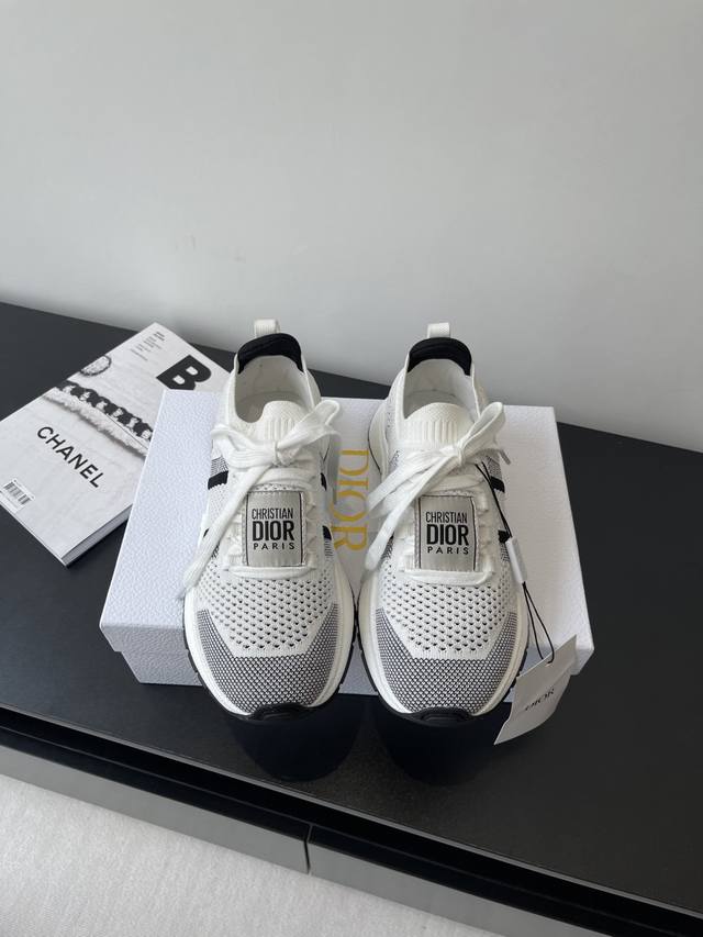 dior 25Ss New Lace-Up College Style Casual Fashion Sports Shoes For Couples O