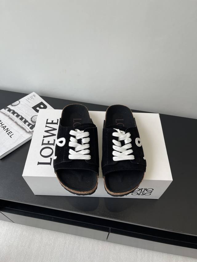 loewe 25Ss New Spring And Summer Couple's Birkenstock Slippers It's Really Ha