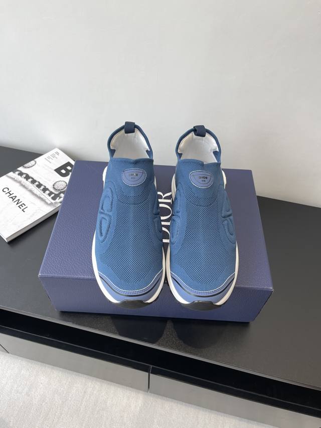 dior B30 Series Countdown Flying Woven Men's Casual Sports Shoes Stylish And