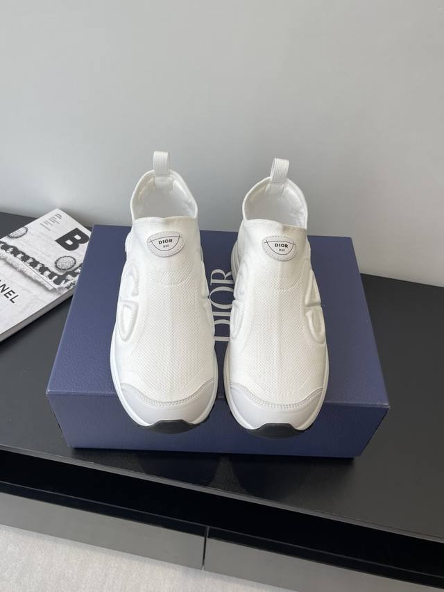 dior B30 Series Countdown Flying Woven Men's Casual Sports Shoes Stylish And