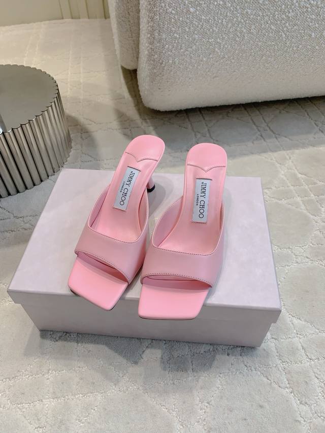 Factory Price P Jimmy Cho* New High-Heeled Sandals With Simple Design, Classic A