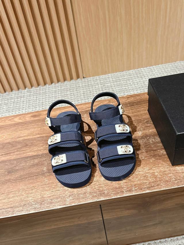 cha Spring And Summer Velcro Sandals. This Kind Of Foam-Soled Shoes Are Repla