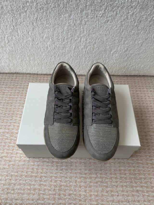 brunello Cucinelli Embroidered Sneakers Series Bc Is A Well-Known Italian Bra