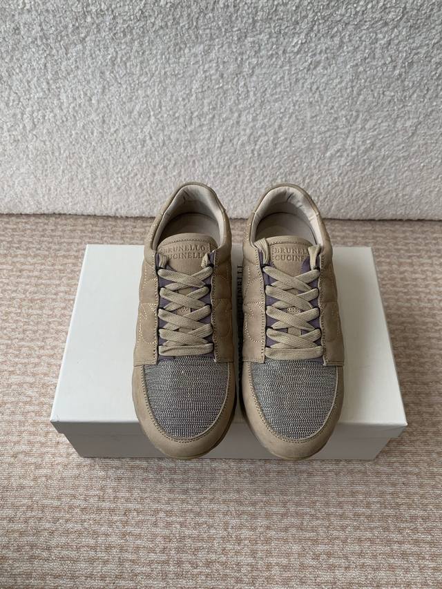 brunello Cucinelli Embroidered Sneakers Series Bc Is A Well-Known Italian Bra