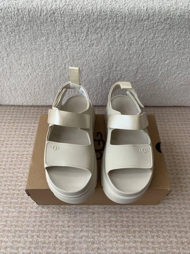 Ugg 25Ss Thick-Soled Sandals Made In Dongguan Adjustable Upper Strap Design For