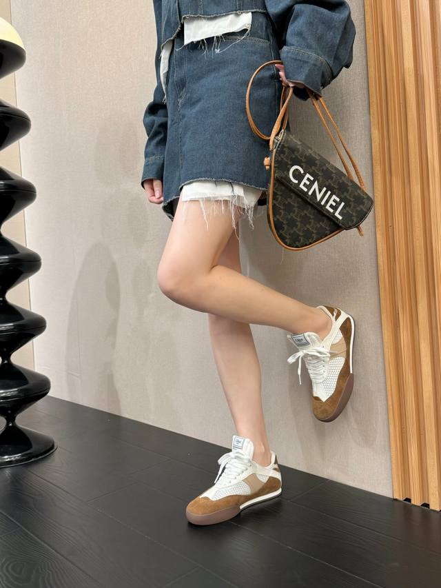 chloe Chloe Chloe 25 Spring/Summer New Dexter Shoes Fabric Imported Cowhide I