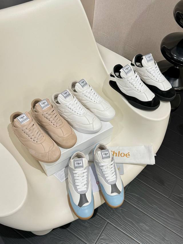 chloe Chloe Chloe 25 Spring/Summer New Dexter Shoes Fabric Imported Cowhide I