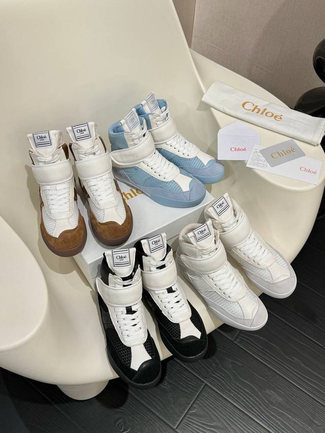 chloe Chloe Chloe 25 Spring/Summer New Dexter Shoes Fabric Imported Cowhide I