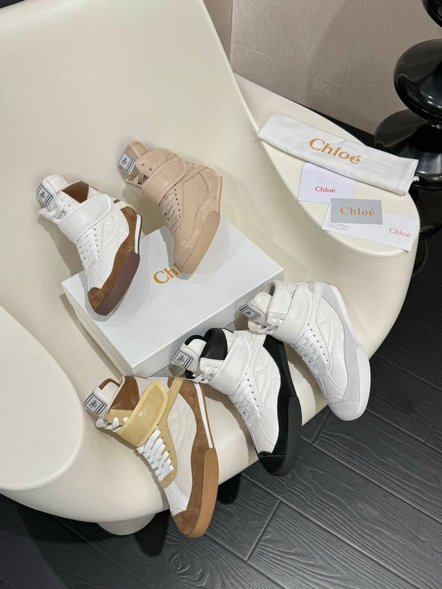 chloe Chloe Chloe 25 Spring/Summer New Dexter Shoes Fabric Imported Cowhide I