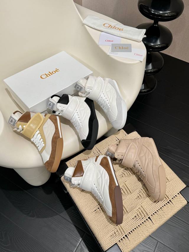 chloe Chloe Chloe 25 Spring/Summer New Dexter Shoes Fabric Imported Cowhide I