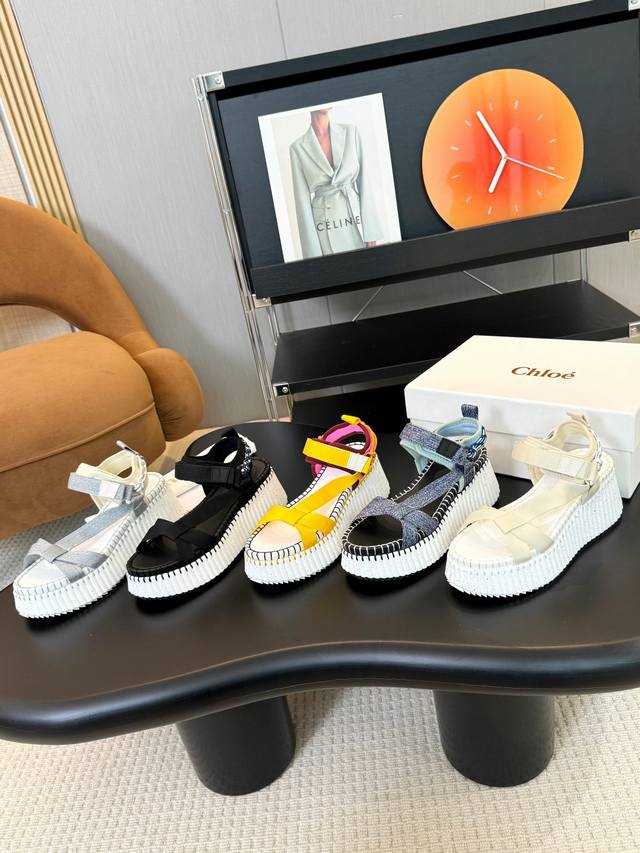 Chloe Counters Simultaneously Launched New Sandals Spring And Summer Models Guan