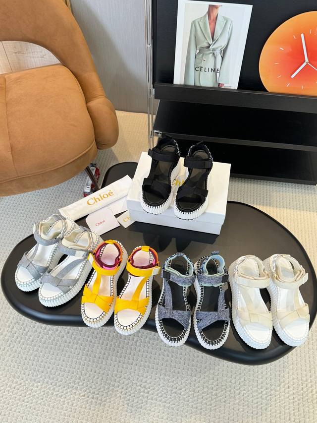 Chloe Counters Simultaneously Launched New Sandals Spring And Summer Models Guan