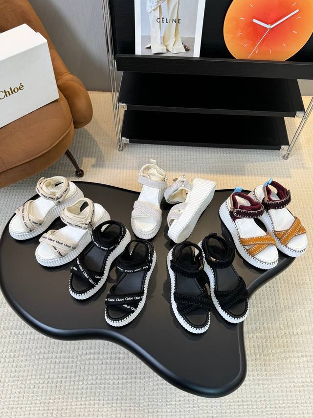 Chloe Counters Simultaneously Launched New Sandals Spring And Summer Models Guan