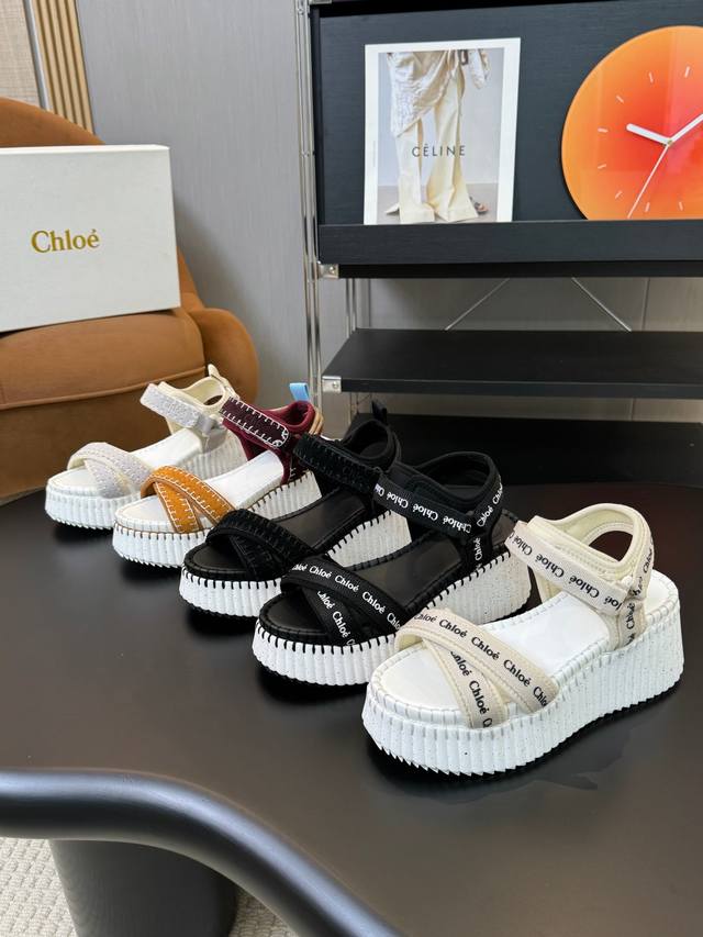 Chloe Counters Simultaneously Launched New Sandals Spring And Summer Models Guan