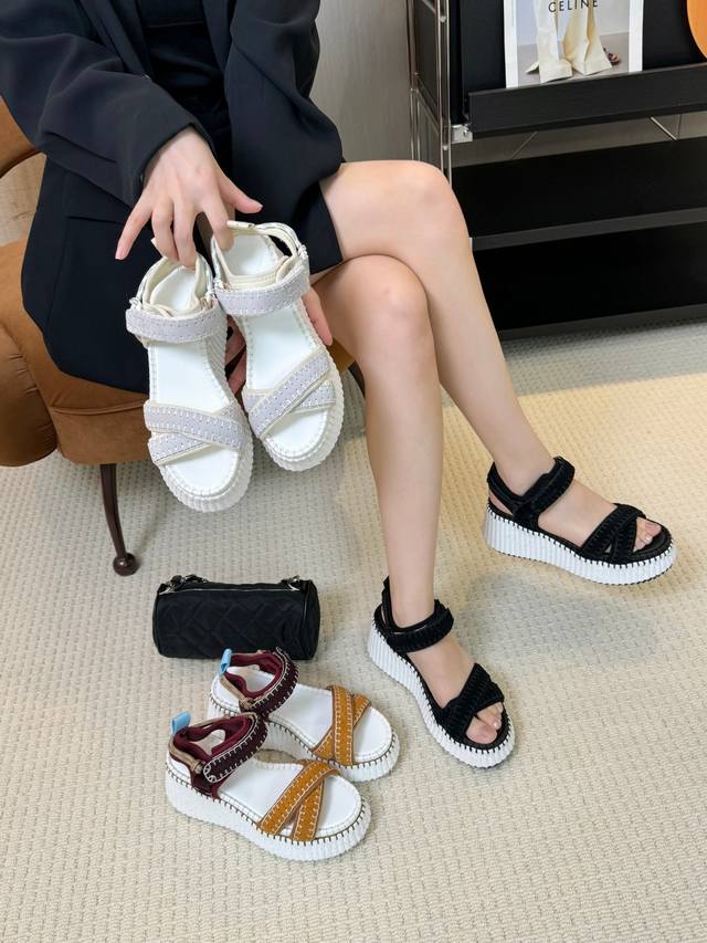 Chloe Counters Simultaneously Launched New Sandals Spring And Summer Models Guan